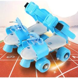 Adjustable 4 Wheel Skating Shoes Roller Skates for Kids Age Group 5-12 Years In-line Skates - Size 16-22 UK-image-83