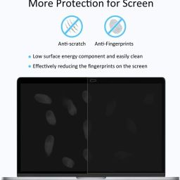 Saco Screen Guard for (Anti Glare) 2021 2020 Macbook Air 13 M1 A2337 M1 A2179 A1932 |Macbook Pro 13 Inch 2022-2016 Model M2 M1 A2338 A2289 A2251 A2159 A1706 A1708 image 3