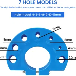 serplex Drill Bit Sharpener for Multi Size Twist Drill Bits Drill Bit Sharpener for Multipurpose Twist HSS Carbide Cobalt Angle Grinder Specialty Woodworking Bits image 3