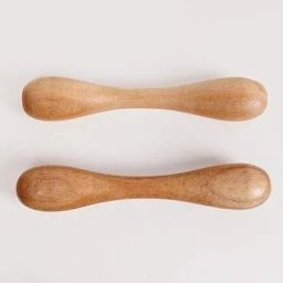 Wooden Pure Neem Teether dumble combo Teether-image-1