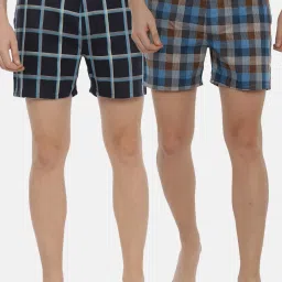 Pack of 2 Checkered Men Boxer-image-75