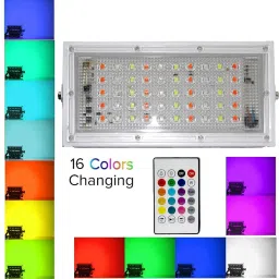 rgb brick light 50W Flood Light Outdoor Lamp-image-2