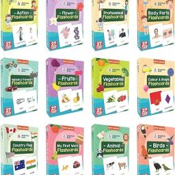 Flash Cards (Mega Combo Pack) Early Learning Flash Cards For Kids (Set of 12)-0