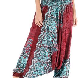 Printed Rayon Women Harem Pants-image-28