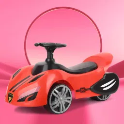 kayoksh red car for kids with music and light ky rideon red car for baby and kids-11 Tricycle-image-13