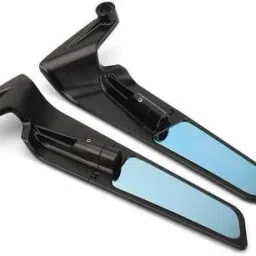 durior Manual Rear View Mirror For Royal Enfield Universal For Bike image 2
