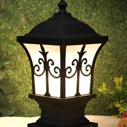 Areezo Black Textured Waterproof Outdoor Lamp-picture-56