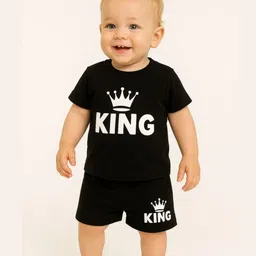 Nicehug Unisex Kids Printed Top with Shorts-picture-10