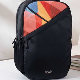 ZOUK Men Geometric Taaran Up to 16 inch Backpack-image-12