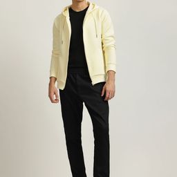Iconic Men Cotton Self Design Hooded Sweatshirt-image-68