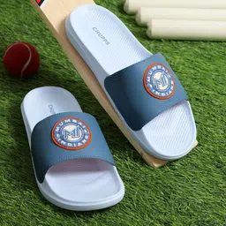 CHUPPS Men Mumbai Indians True Printed Sliders-image-80