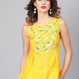 KALINI Floral Print Top-picture-43