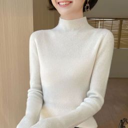 StyleCast Women Mock Collar Sweaters-image-10