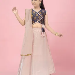 BAESD Girls Ready to Wear Lehenga & Blouse With Dupatta-image-83