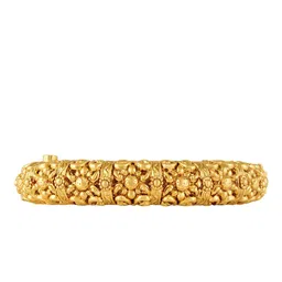 Peora Gold-Plated Kada Bangle-21