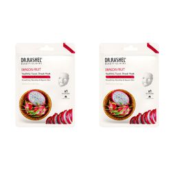 DR.RASHEL Set Of 2 Dragon Fruit Sheet Mask With Serum - 20 g Each-51