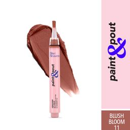 Blue Heaven Paint & Pout Lightweight Soft Matte Airwhipped Lip Cream 2 ml - Blush Bloom 11-55