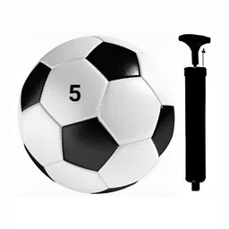 HackerX Rubber Football with Pump image 1