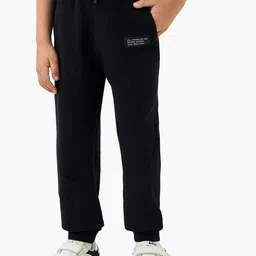 Juniors by Babyshop Boys Textured Cotton Mid-Rise Joggers-image-33
