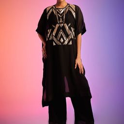 Gulabo by Abu Sandeep Women Relaxed Embellished Parallel Trousers-picture-45