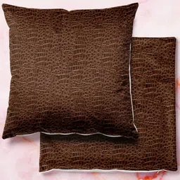 ArtzFolio Multicoloured Set of 2 Square Cushion Covers-0
