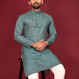 CELLUX Men Multi Kurtas-image-78