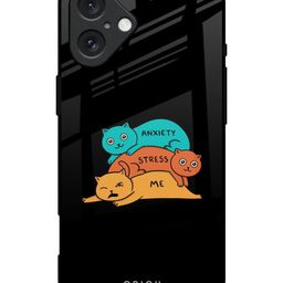 QRIOH Quirky Printed iPhone 16 Back Case Mobile Accessories-image-60