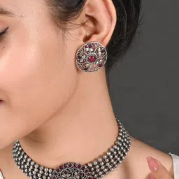 Tanusha Jewels Brass Jewellery Set-47