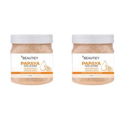 Beautiey Set Of 2 Papaya Facial Gel Scrub For Moisturizing - 500 ml Each-16