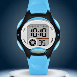 ON TIME OCTUS Unisex Kids LED Backlight Digital Watch DIGITAL-040 SKY BLUE-picture-1