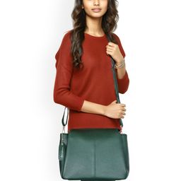 Mast & Harbour PU Structured Sling Bag with Tasselled image 3