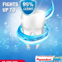 Pepsodent Set of 3 2-in-1 Toothpaste with Germ Fighting Formula - 150 g each image 5