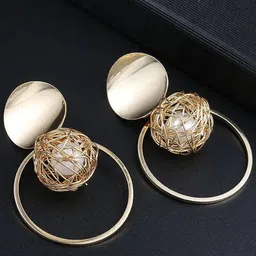 DressBerry Contemporary Drop Earrings-image-48