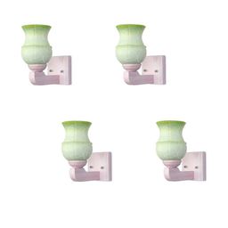 1ST TIME Green & White Solid Glass Traditional Cylinder Wall Lamps Wall Lamps-picture-21