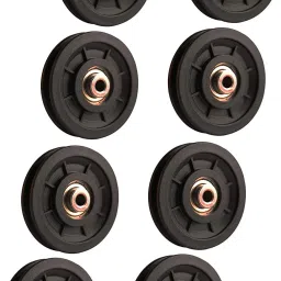 8 Pcs Nylon Bearing Pulley Wheel Replace for Gym Equipment Part Cable Merchine Climbing Pulley-26