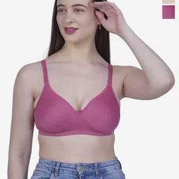 SHYAM SONS FLAIR Pack Of 2 Full Coverage Lightly Padded Bras-image-53