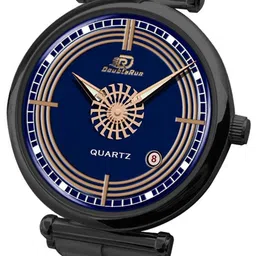 DOUBLERUN Unisex Dial & Bracelet Style Straps Analogue Multi Function Watch image 2