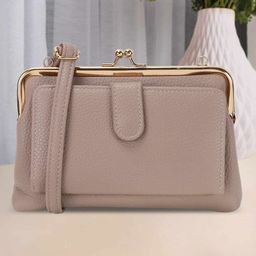Metro Textured Sling Handbag-image-1