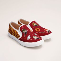 THE QUIRKY NAARI Women Harry Potter Printed Slip-On Sneakers-image-40