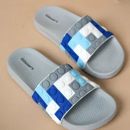 GLISSERS Unisex Kids Colourblocked Rubber Slip-On-picture-7