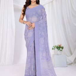 all about you Floral Woven Design Saree-image-94