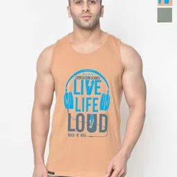 SLOWLORIS Men Typography 2 Printed Applique Slim Fit T-shirt-image-34