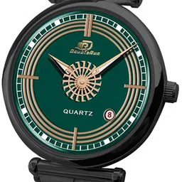 DOUBLERUN Unisex Dial & Bracelet Style Straps Analogue Multi Function Watch image 3