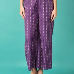 V-Mart Women Knitted Ethnic Palazzos-image-25