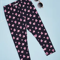 Pantaloons Junior Girls Printed Ankle-Length Leggings-picture-9