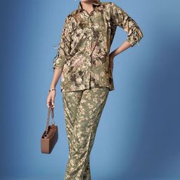 JIVORA Printed Shirt & Trousers Co-Ords-image-75