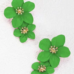 VAGHBHATT Floral Drop Earrings-picture-26