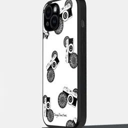 macmerise Geometric Printed iPhone 14 Back Case Mobile Accessories-10