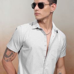 HIGHLANDER Men Opaque Casual Shirt-picture-46