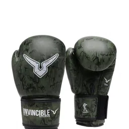 Invincible Men Patterned Sport Gloves-10